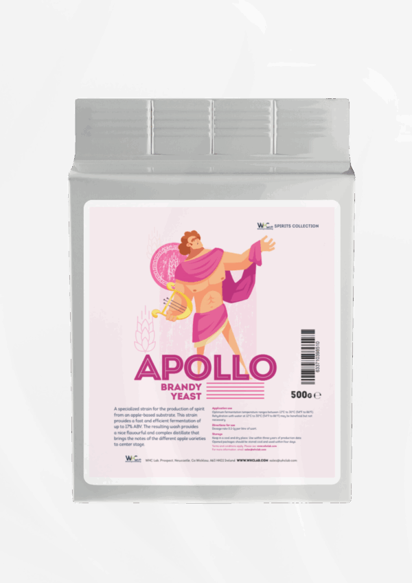 Apollo DEHYDRATED distilling YEAST WHC LAB