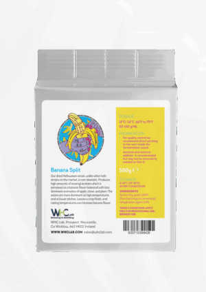 Banana Split Dehydrated Brewing yeast WHC LAB