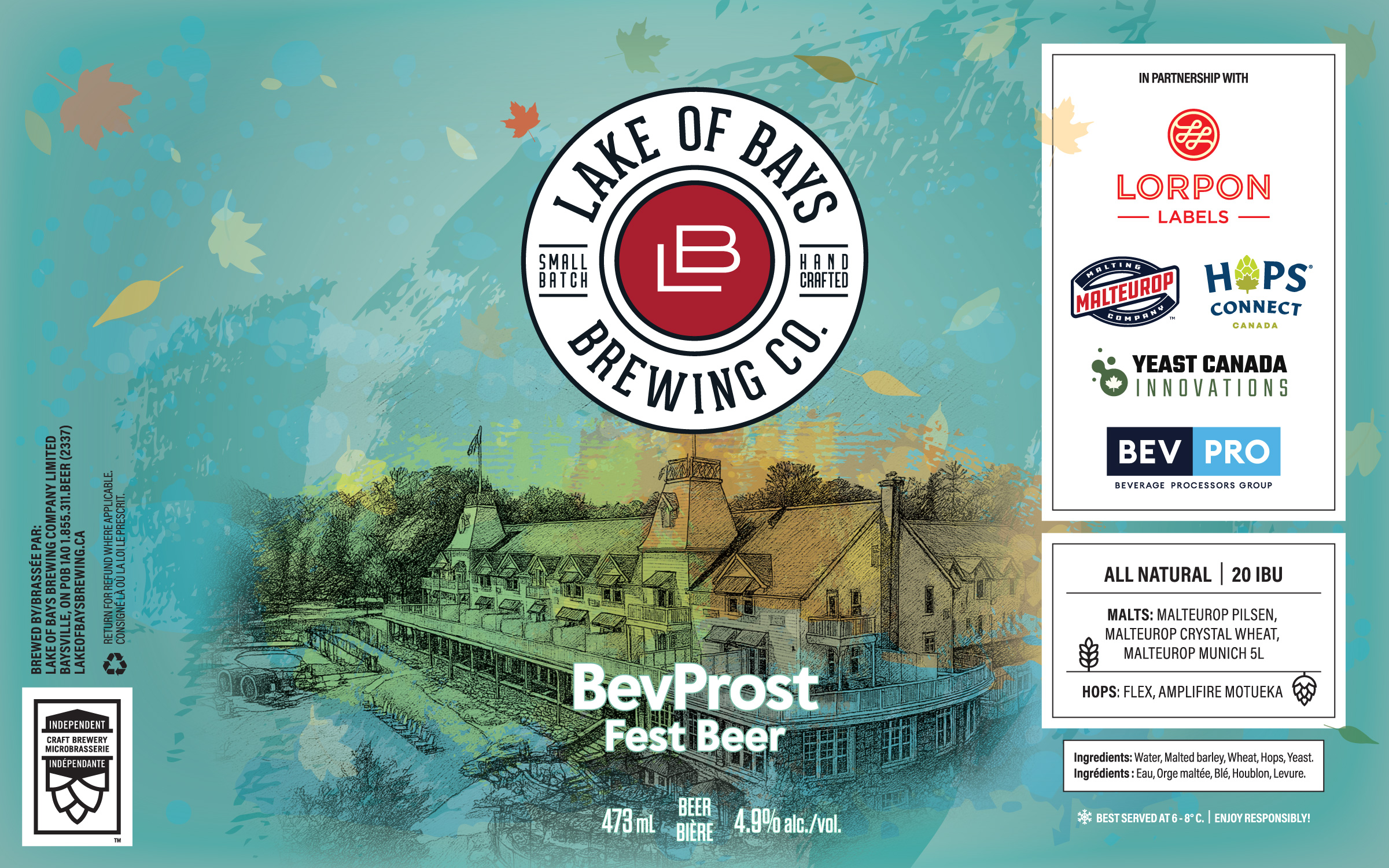 BevProst Can 473mL PSL BevProst Can 473mL PSL