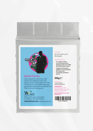 British Pub Ale Dehydrated Brewing Yeast WHC LAB