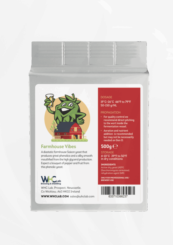 Farmhouse Vibes Dehydrated Brewing Yeast WHC LAB