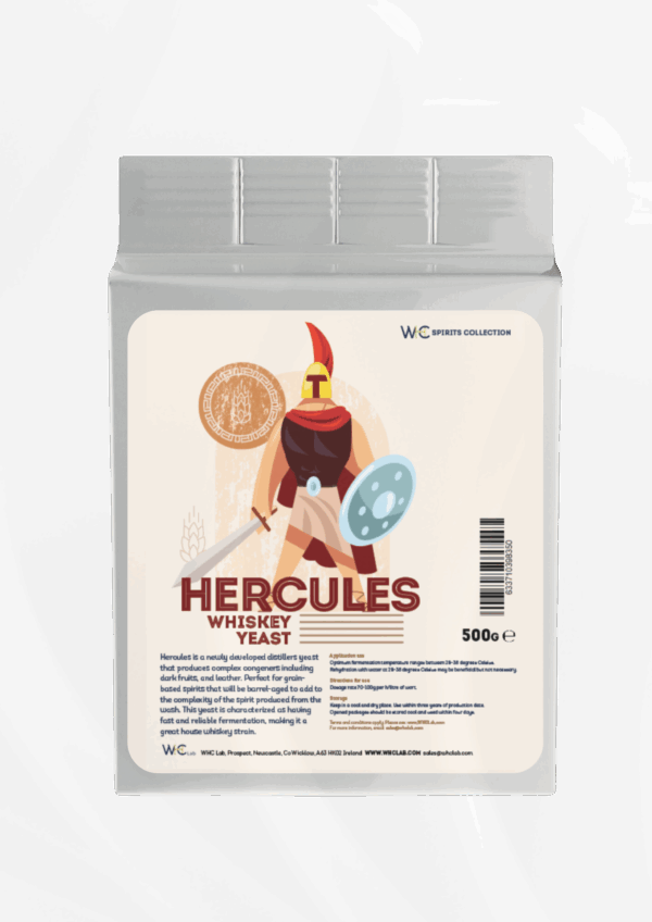 Hercules DEHYDRATED distilling YEAST WHC LAB