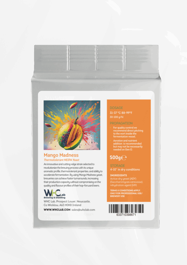 Mango Madness Dehydrated Brewing Yeast WHC LAB