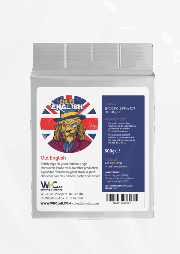 Old English Dehydrated Brewing Yeast WHC LAB