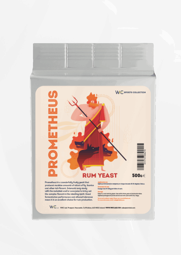 Prometheus DEHYDRATED distilling YEAST WHC LAB