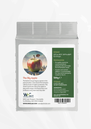 The Big Apple DEHYDRATED YEAST WHC LAB
