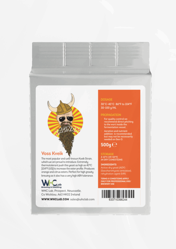 Voss Kveik Dehydrated Brewing Yeast WHC LAB
